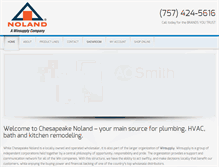 Tablet Screenshot of chesapeakenoland.com